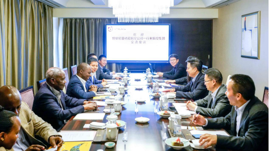 坦桑尼亚驻华参赞一行到ag尊龙登陆入口z6mg集团交流座谈
