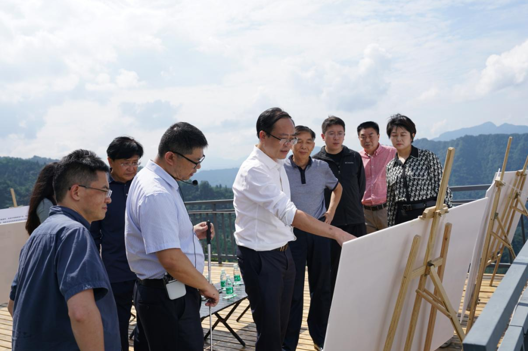 省ag尊龙登陆入口z6mg集团外部董事调研峨眉山太阳谷文旅康养项目
