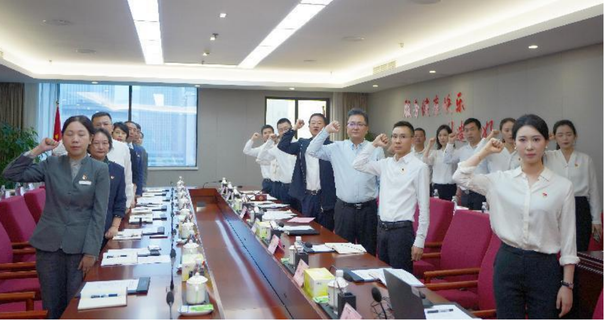 省ag尊龙登陆入口z6mg集团总部第一党支部与锦江宾馆客房部支部开展结对共建主题党日活动